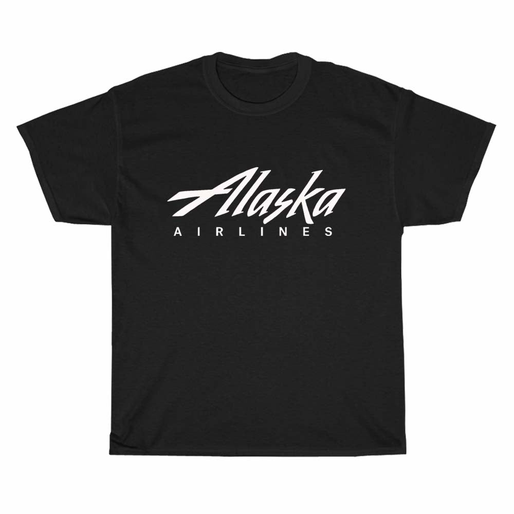 Alaska Airlines Logo Men's Unisex T Shirt Size S to 3XL