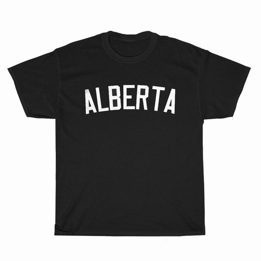 Alberta Logo Unisex Men's T Shirt Size S to 3XL