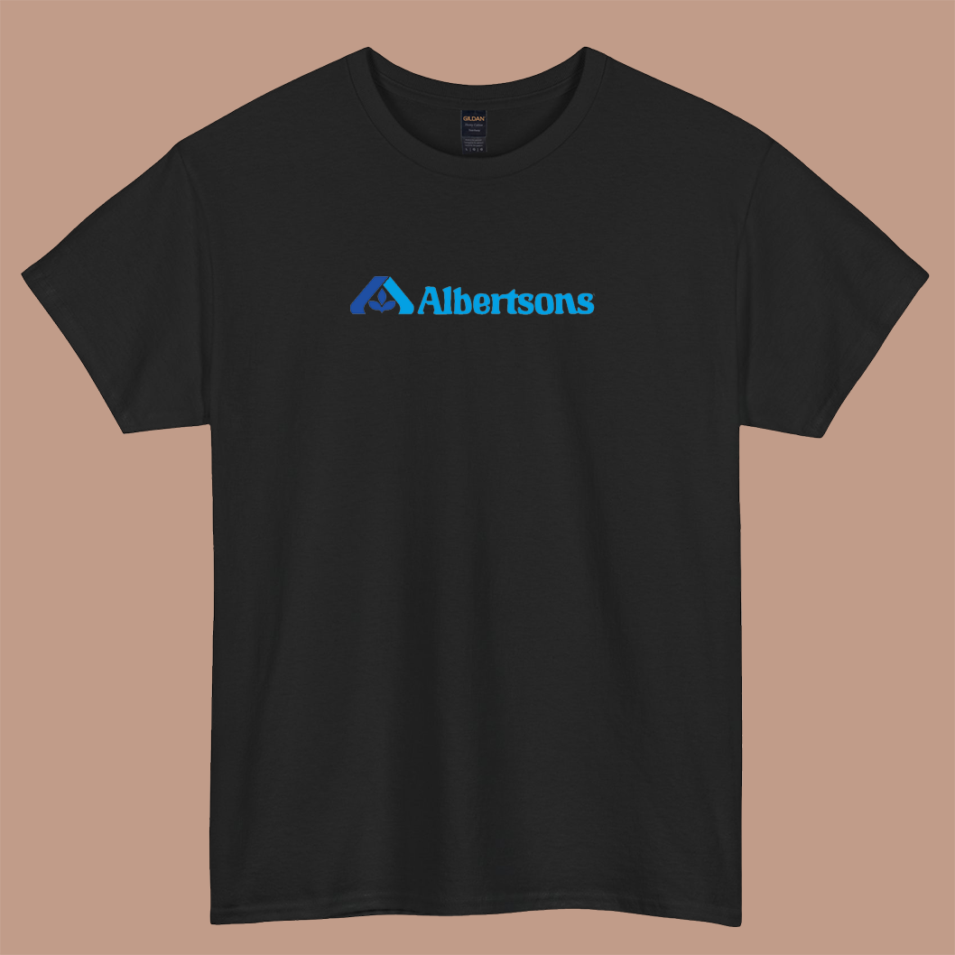 Albertsons Logo short sleeve t shirt size S-3XL -P