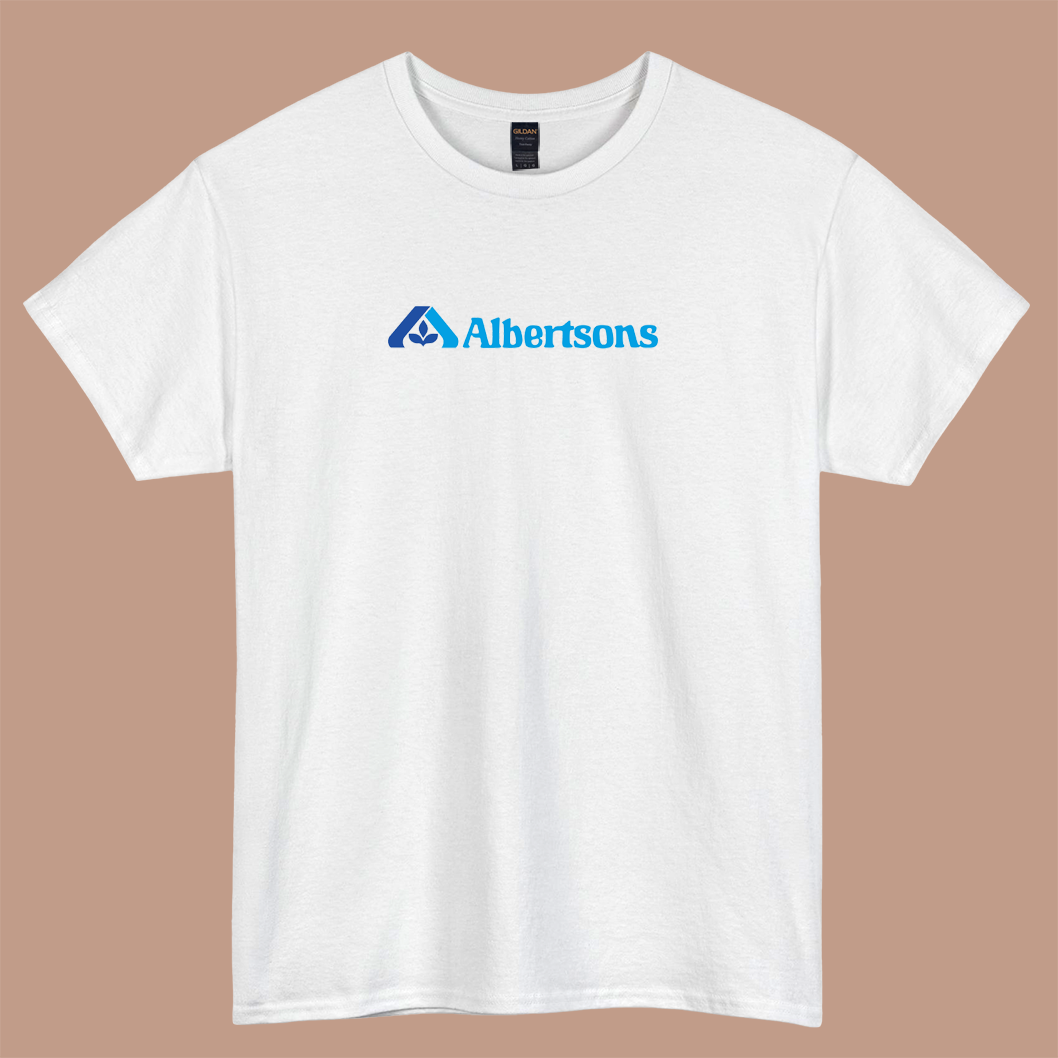Albertsons Logo short sleeve t shirt size S-3XL -P