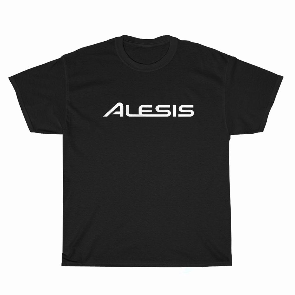 Alesis Percussion Drums Cymbal Logo Unisex Men's T Shirt Size S to 3XL