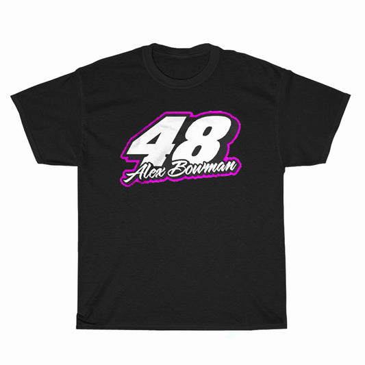 Alex Bowman Hack Abr Fans Car Logo Unisex Men's T Shirt Size S to 3XL