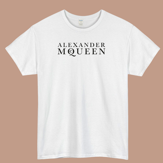 Alexander McQueen 1Logo Mens Unisex Short Sleeve T-Shirt Size S-3XL
