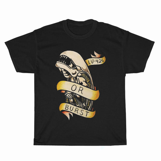 Alien Lv Four Two Six Or Burst Logo Unisex Men's T Shirt Size S to 3XL