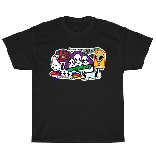 Alien Workshop logo Men's Unisex T Shirt Size S to 3XL