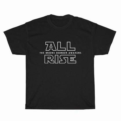 All Rise For Aaron Judge Yankees Logo Unisex Men's T Shirt Size S to 3XL