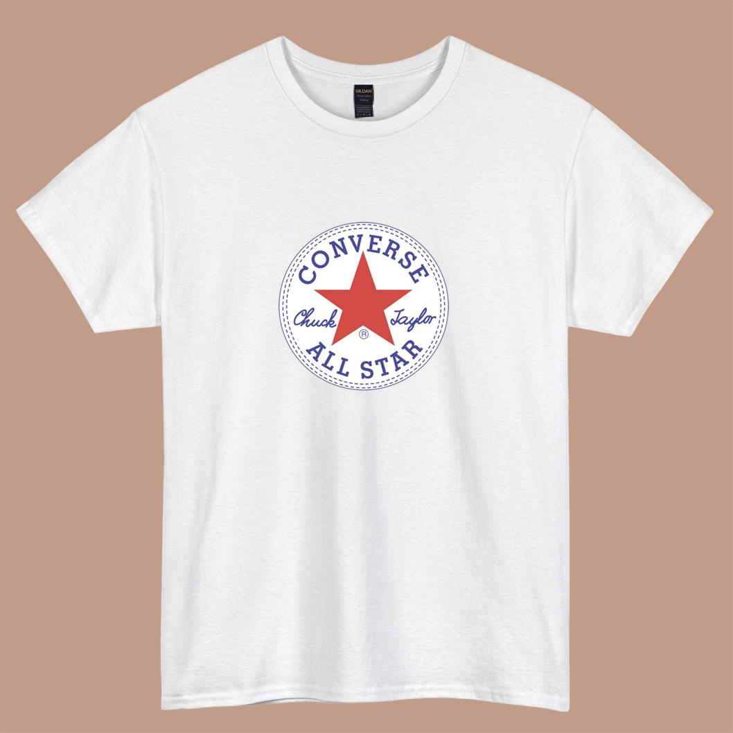 All Star logo short sleeve t shirt Size S-3XL -P