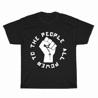 All Power To The People Logo Unisex Men's T Shirt Size S to 3XL