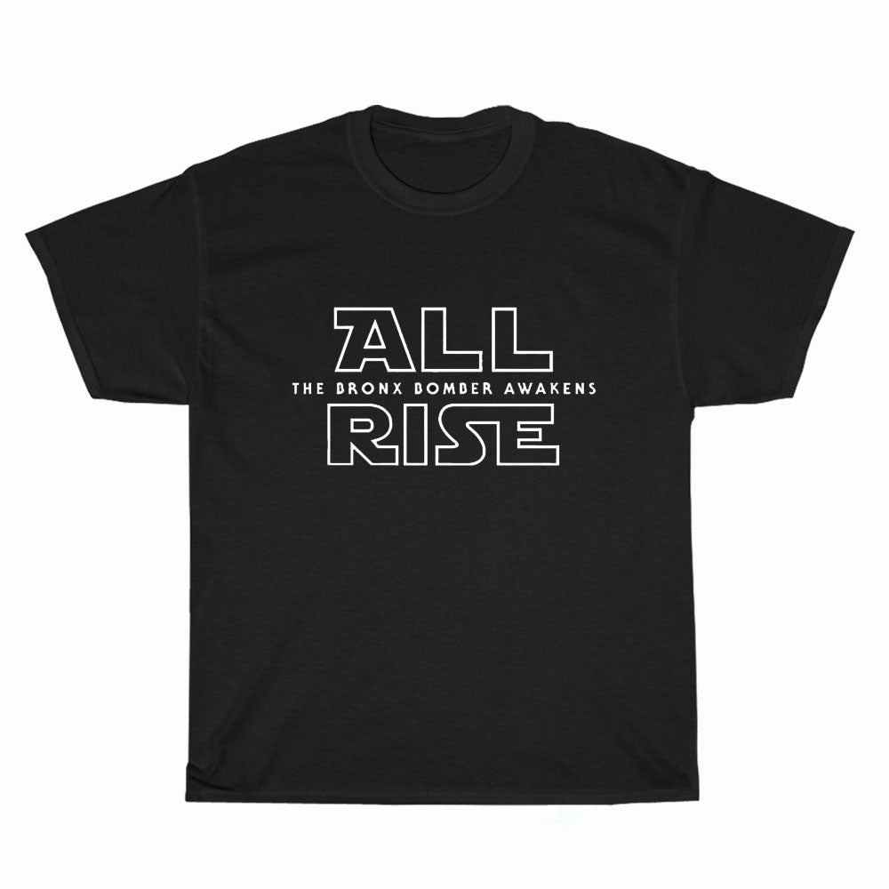 All Rise For Aaron Judge Yankees Logo Unisex Men's T Shirt Size S to 3XL