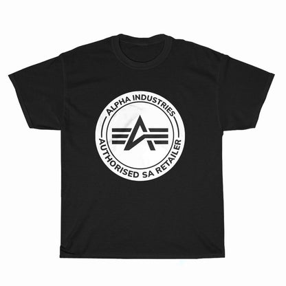 Alpha Industries Autorised Sa Retailer Logo Unisex Men's T Shirt Size S to 3XL
