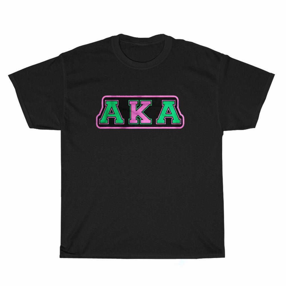 Alpha Kappa AKA Sorority Paraphernalia Logo Unisex Men's T Shirt Size S to 3XL