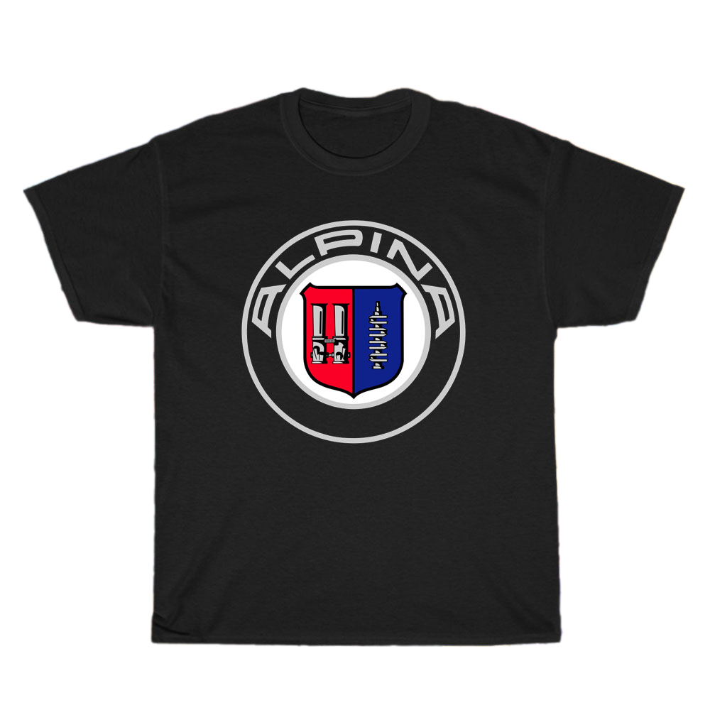 Alpina Stripes Logo Men's Unisex T Shirt S to 3XL