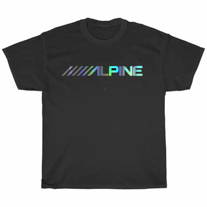 Alpine Audio Logo Men's Unisex T Shirt Size S to 3XL