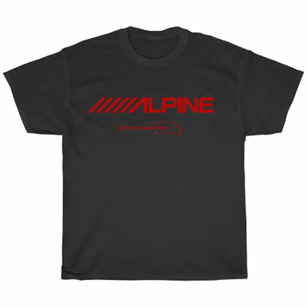 Alpine Car Audio Logo 2 Men's Unisex T Shirt Size S to 3XL