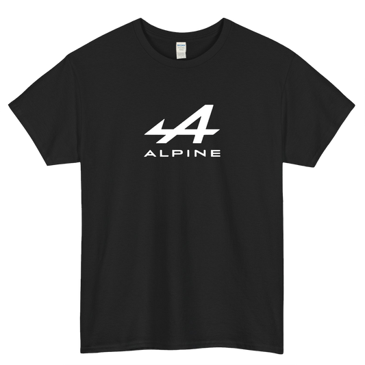 Alpine Racing Team Short Sleeve T-Shirt Men Size S-3XL -P