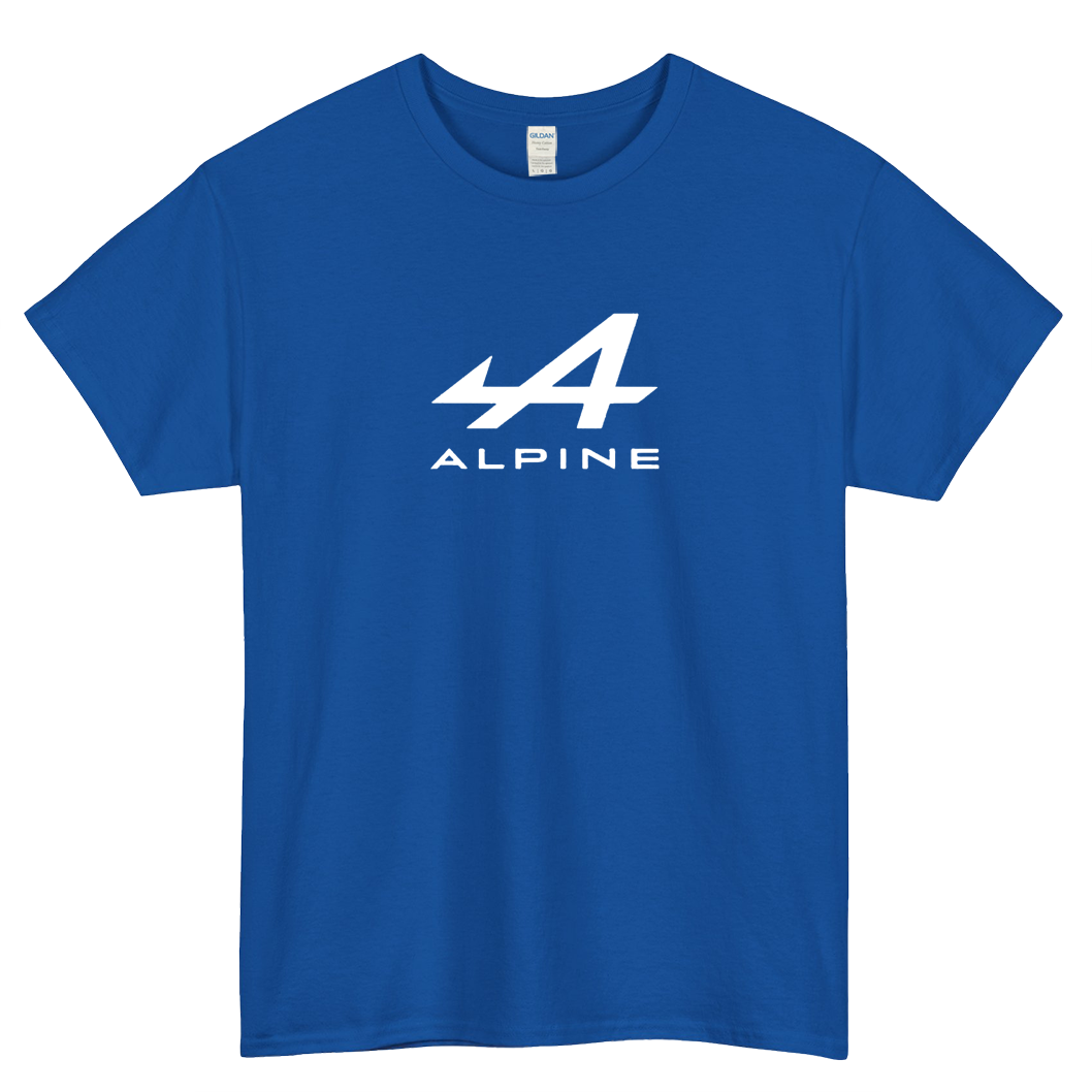 Alpine Racing Team Short Sleeve T-Shirt Men Size S-3XL -P