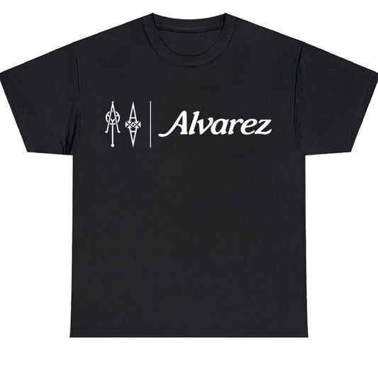Alvarez Guitars Acoustic Logo Men's Unisex T Shirt Size S to 3XL