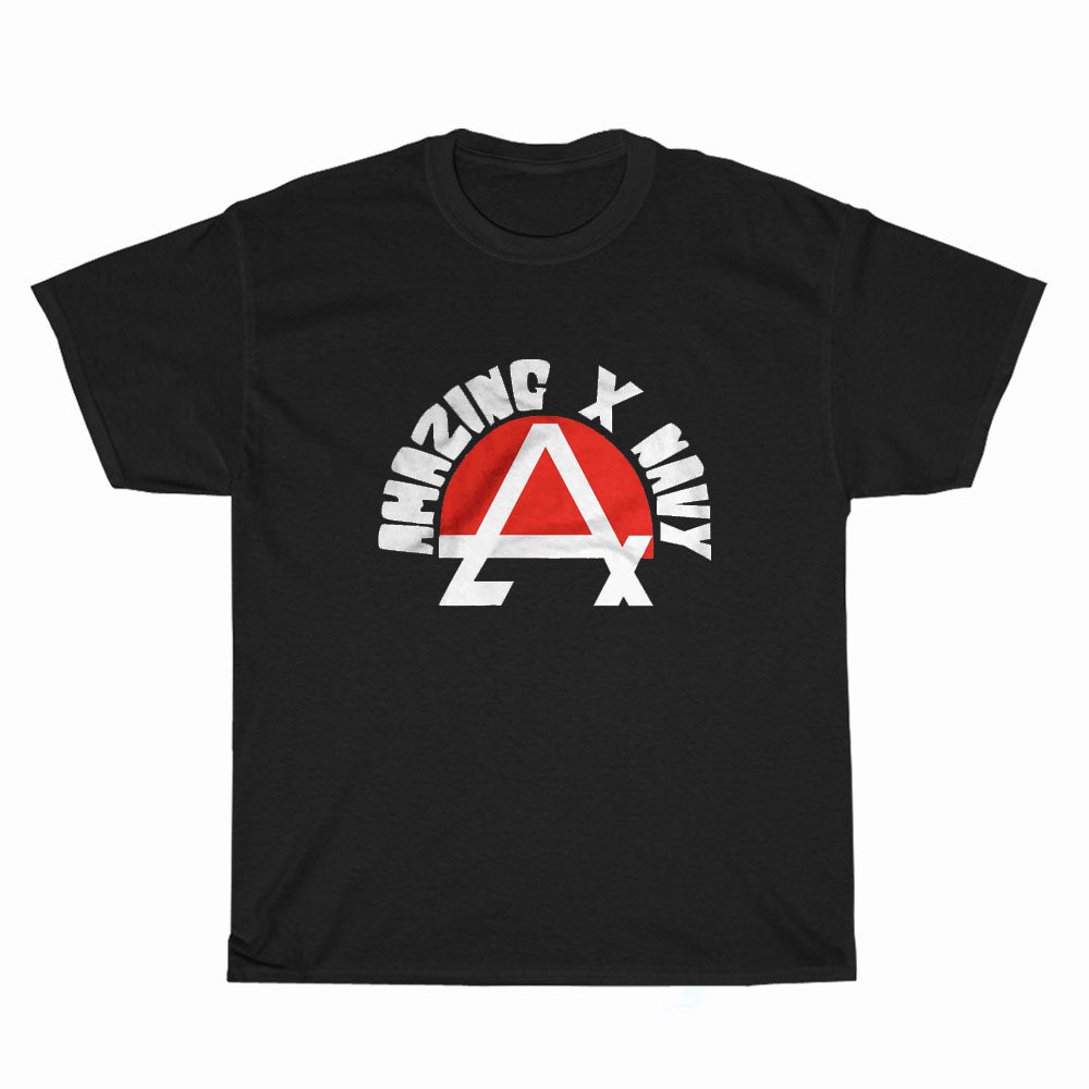 Amazing X Navy Logo Unisex Men's T Shirt Size S to 3XL