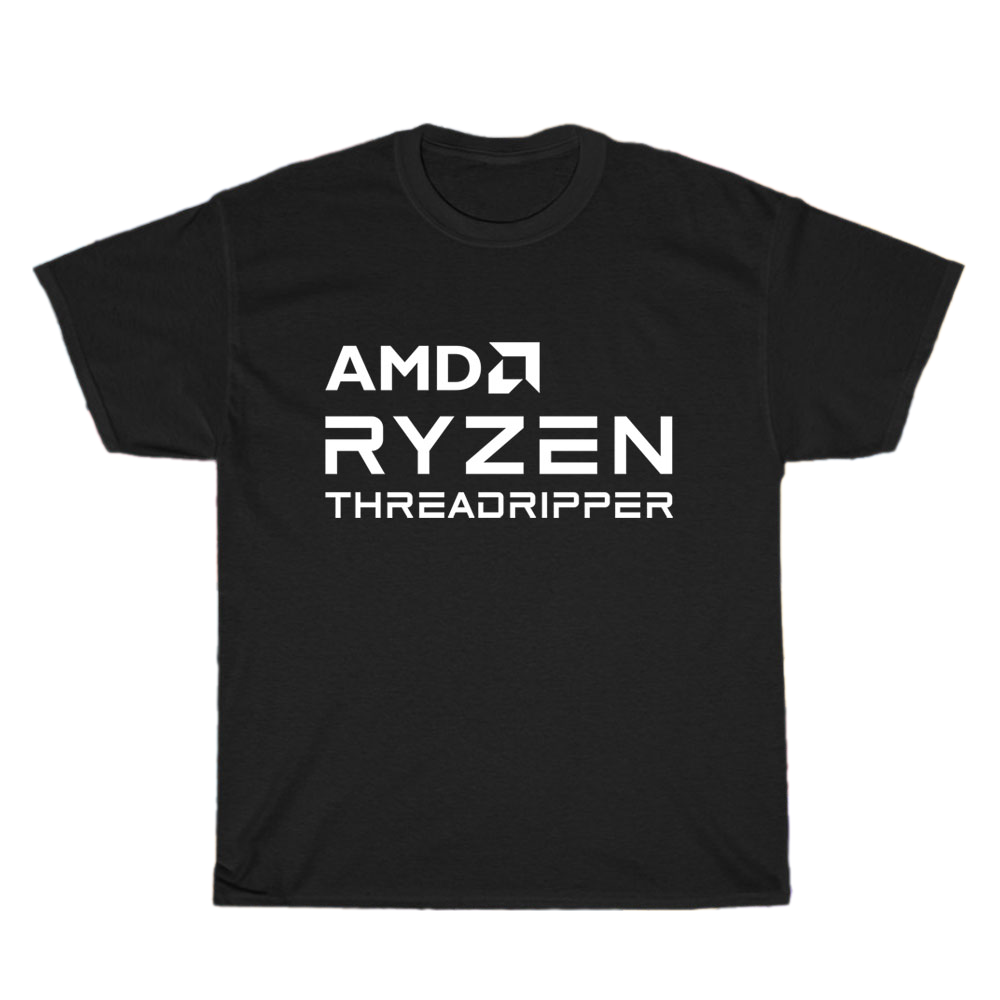 Amd Ryzen Threadripper Logo Men's Unisex T Shirt S to 3XL