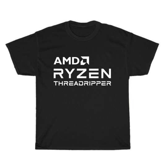 Amd Ryzen Threadripper Logo Men's Unisex T Shirt S to 3XL