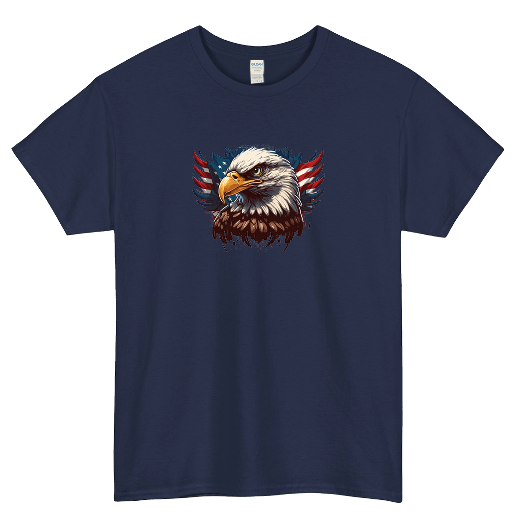 American Bald Eagle Short Sleeve T-Shirt Men Size S-3XL -P