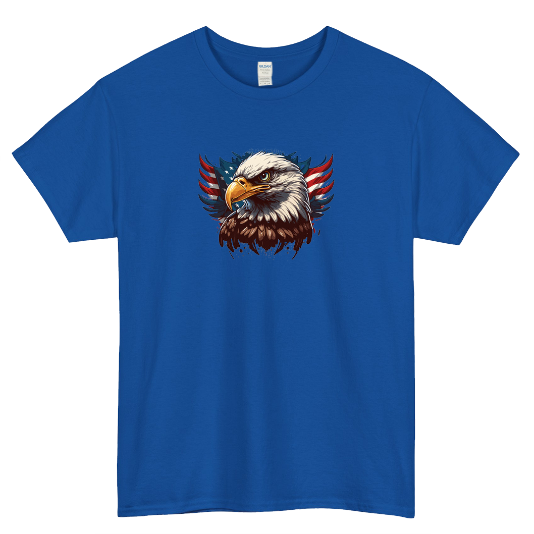 American Bald Eagle Short Sleeve T-Shirt Men Size S-3XL -P
