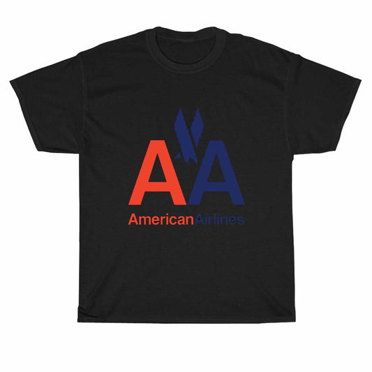 American Airlines Logo Men's Unisex T Shirt Size S to 3XL