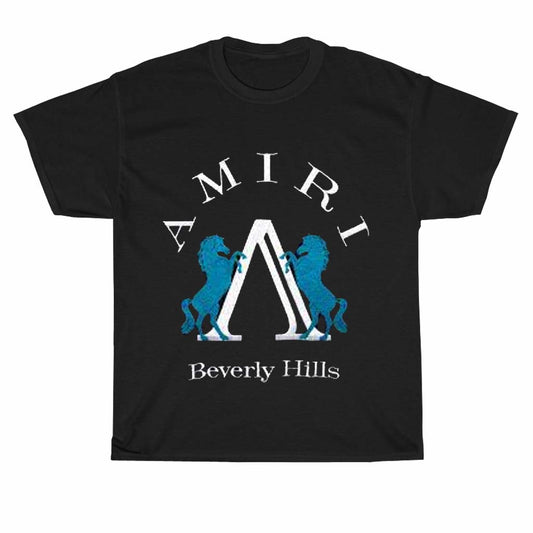 Amiri Beverly Hills Logo Men's Unisex T Shirt Size S to 3XL