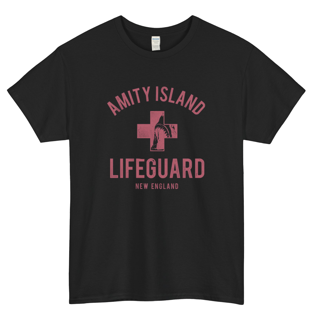 Amity Island Lifeguard Mens Unisex Short Sleeve T-Shirt Size S-3XL - P