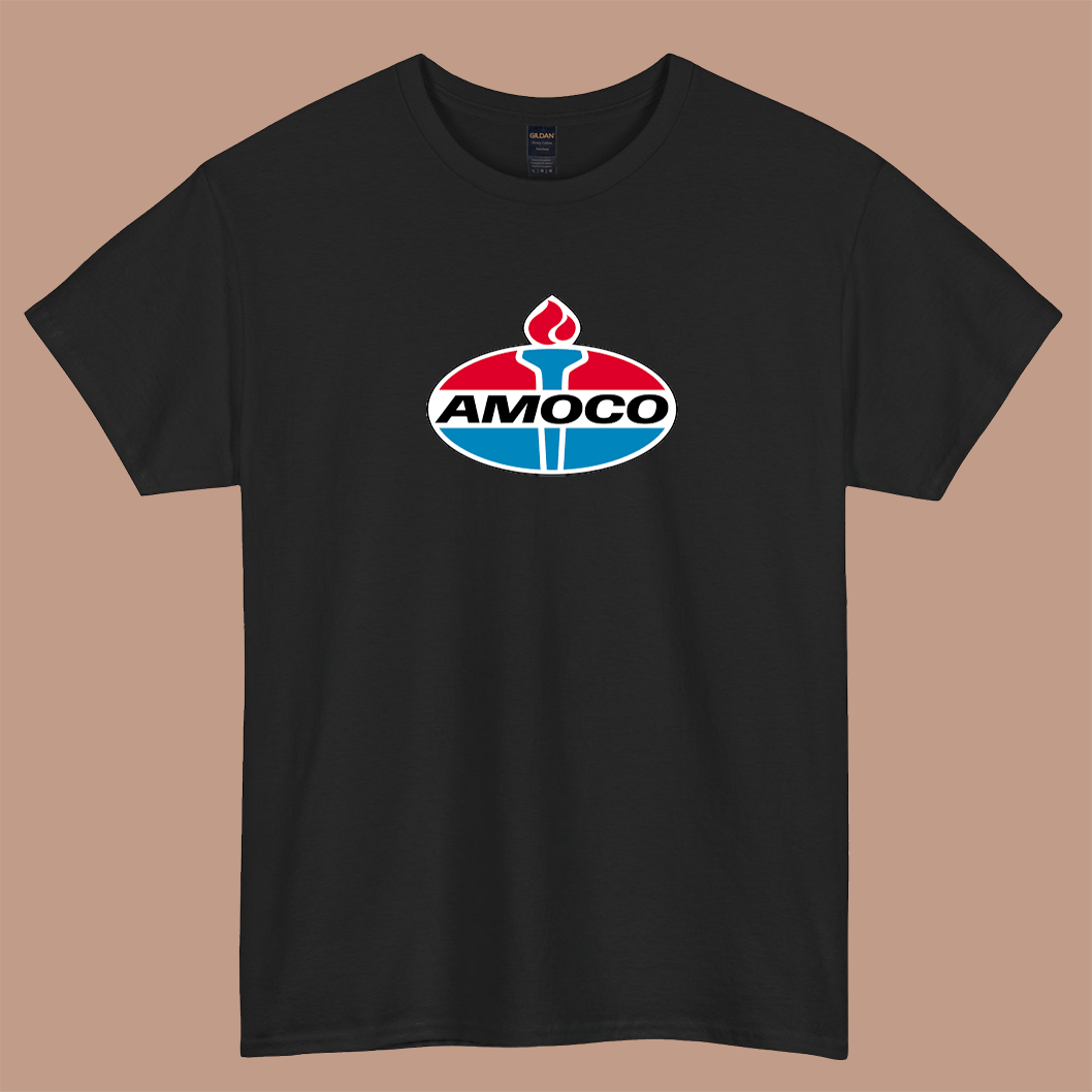 Amoco Oil Logo short slevee t shirt Size S-3XL -P
