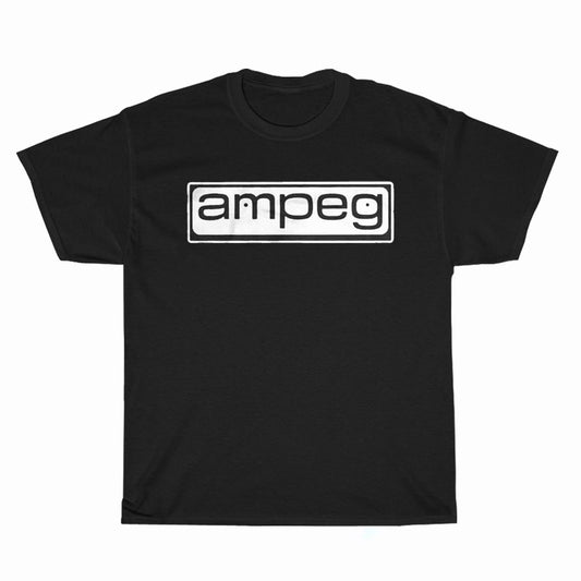 Ampeg Amps Bass Amp Guitar Logo Unisex Men's T Shirt Size S to 3XL