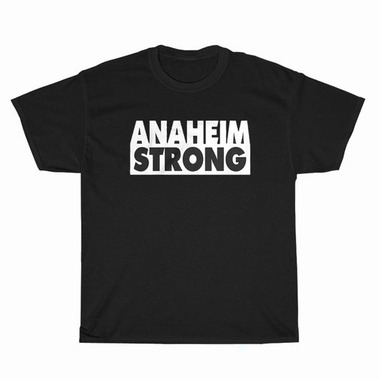 Anaheim Strong Logo Unisex Men's T Shirt Size S to 3XL
