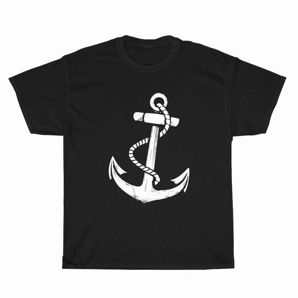 Anchor Sailor Logo Unisex Men's T Shirt Size S to 3XL