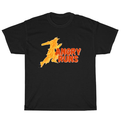 Angry Runs Active logo Unisex Men's T Shirt Size S to 3XL