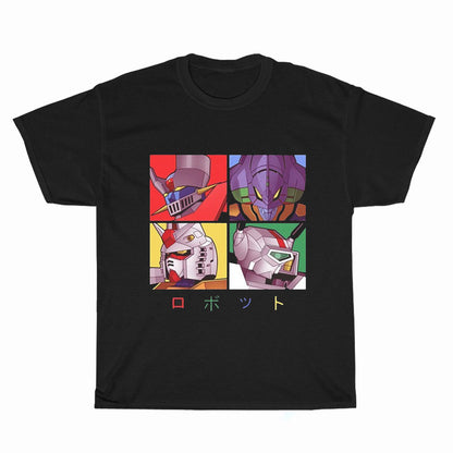 Anime Robot Gundam Hero Mechaz Logo Unisex Men's T Shirt Size S to 3XL