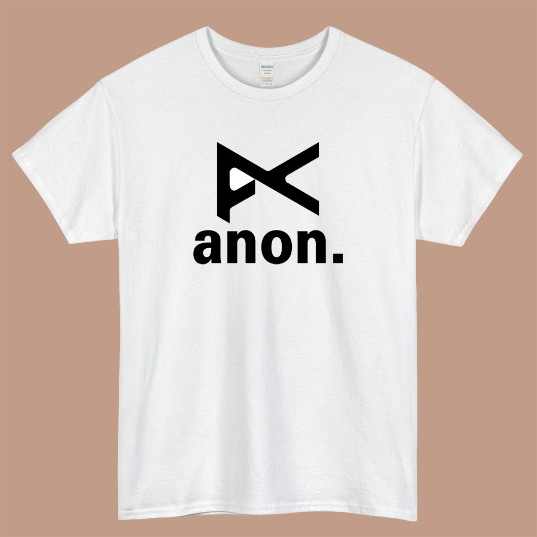 Anon Logo Mens Unisex Short Sleeve T-Shirt Size S-3XL