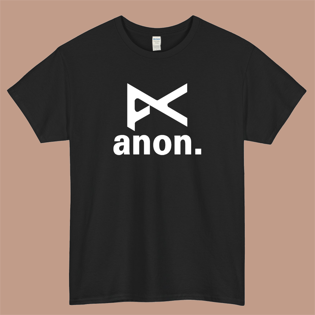 Anon Logo Mens Unisex Short Sleeve T-Shirt Size S-3XL