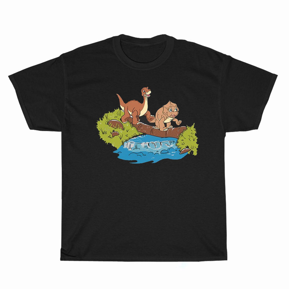 Another Time Dinosaur Logo Unisex Men's T Shirt Size S to 3XL