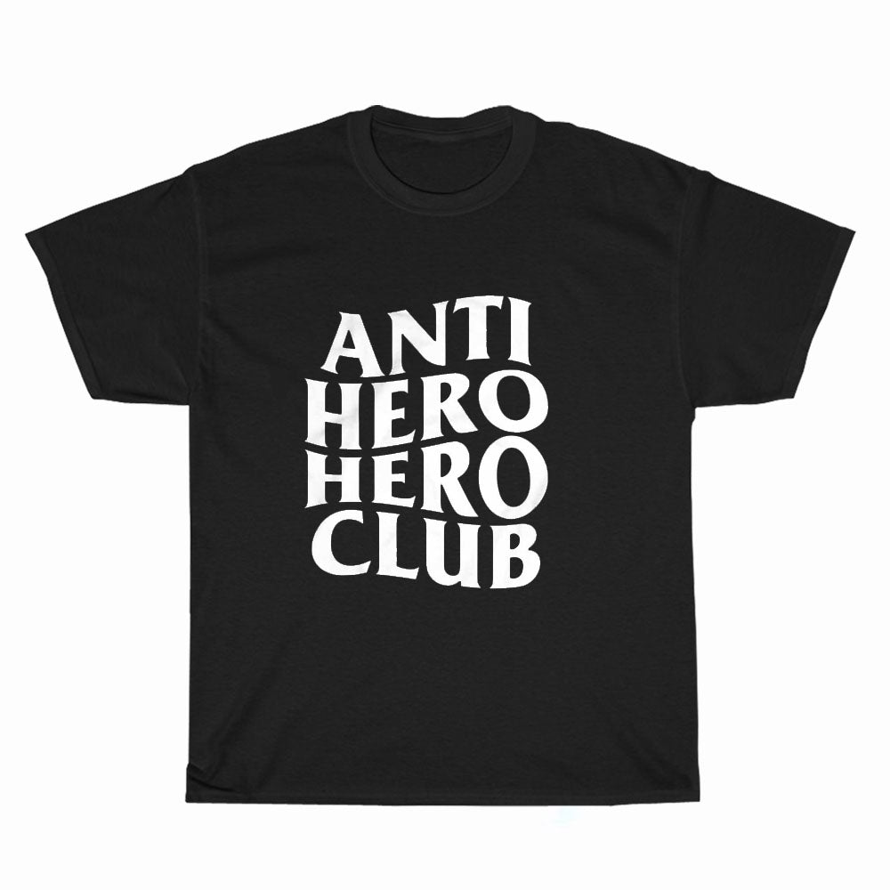 Anti Hero Club Logo Unisex Men's T Shirt Size S to 3XL