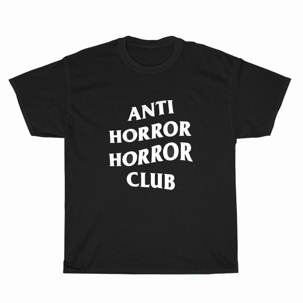 Anti Horror Horror Club Logo Unisex Men's T Shirt Size S to 3XL