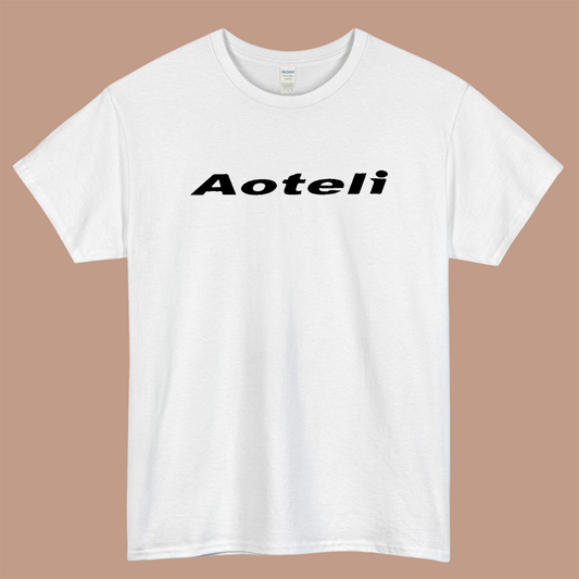 Aoteli Tyres Logo Mens Unisex Short Sleeve White T-Shirt Size S-3XL