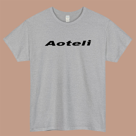 Aoteli Tyres Logo Mens Unisex Short Sleeve Gray T-Shirt Size S-3XL