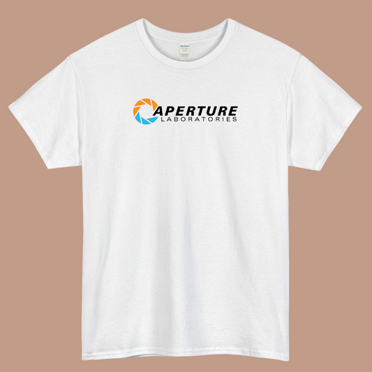 Aperture Science Laboratories Logo Mens Unisex Short Sleeve T-Shirt Size S-3XL - P