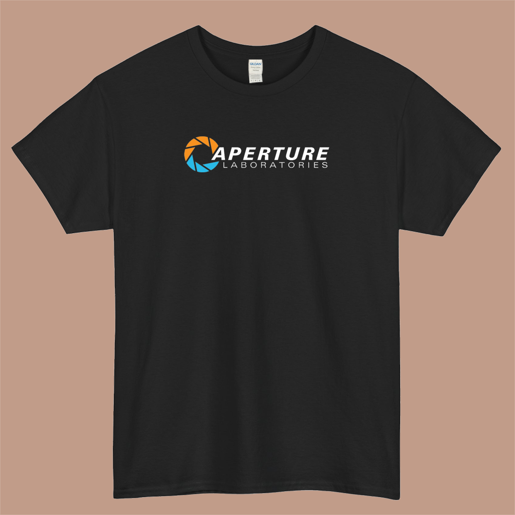 Aperture Science Laboratories Logo Mens Unisex Short Sleeve T-Shirt Size S-3XL - P