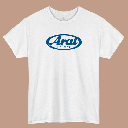 Arai Racing Helmet Logo Mens Unisex Short Sleeve T-Shirt Size S-3XL - P