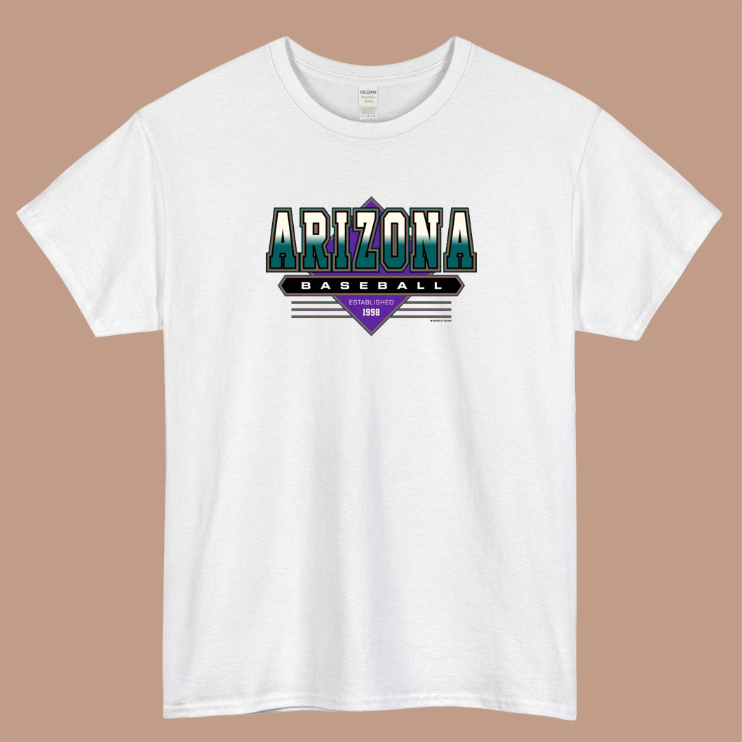 Arizona Diamondbacks Baseball Logo Mens Unisex Short Sleeve T-Shirt Size S-3XL - P