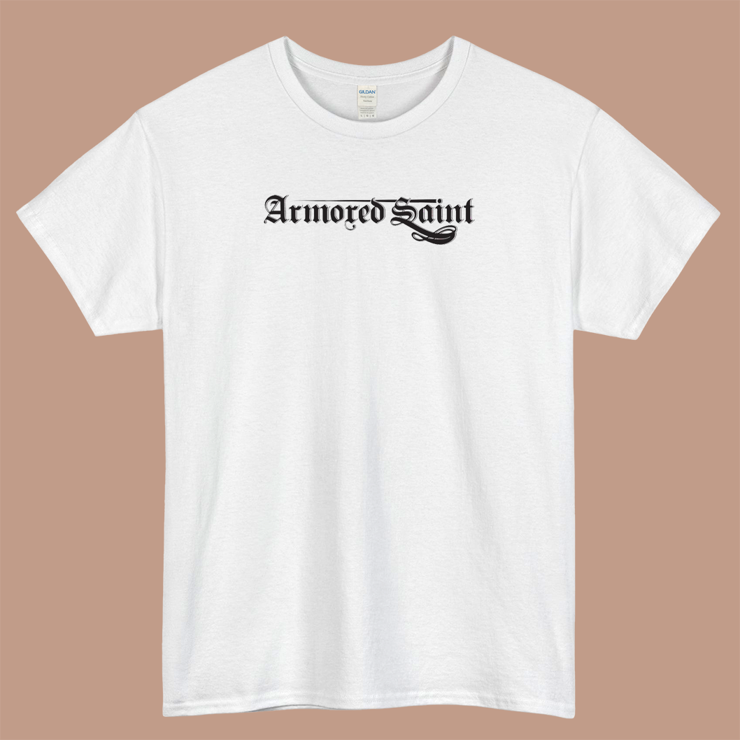 Armored Saint - Discography 1984-2016 Logo Mens Unisex Short Sleeve T-Shirt Size S-3XL - P