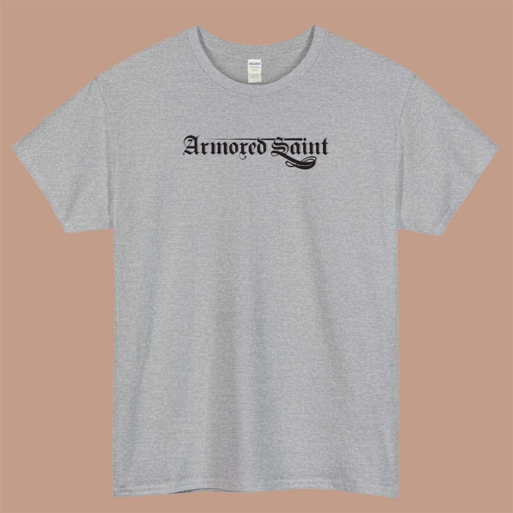Armored Saint - Discography 1984-2016 Logo Mens Unisex Short Sleeve T-Shirt Size S-3XL - P
