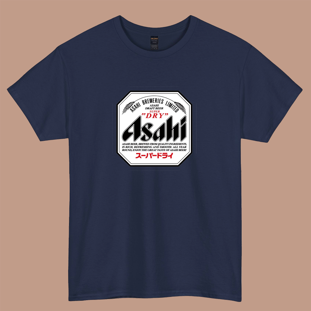 Asahi Super Dry - Japanese Beer Logo short sleeve t shirt S-3XL- P