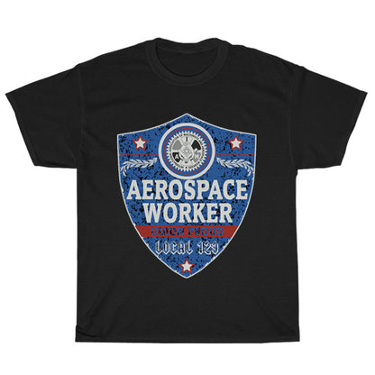 Association of Machinists and Aerospace Workers Logo Men's Unisex T Shirt Size S to 3XL